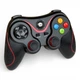 Геймпад универсальный V8 Bluetooth контроллер для PS3, PS4, Android, iOS, Windows/Steam - Black/Red - изображение 1