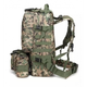 Рюкзак з підсумками 55 л Tactical Backpack B08 Піксель - зображення 3