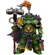 Фігурка JOYTOY Salamanders Captain Adrax Agatone Warhammer 40K - зображення 1