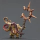 Фигурка JOYTOY Mortarion, Daemon Primarch of Nurgle with Ancient weapons The Lantern and Silence Warhammer 40K - изображение 9