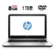 Ноутбук HP 15-ac185no / 15.6" (1920x1080) TN / Intel Celeron N3050 (2 ядра по 1.6 - 2.16 GHz) / 8 GB DDR3 / 1000 GB HDD / Intel HD Graphics / WebCam / DVD-RW б/в - зображення 1