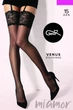 Чулки под пояс Gatta Venus 3/4 Nero - изображение 1