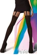 Колготки имитация чулок Gatta Girl-up 01 4 Nero - изображение 1