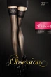 Чулки со швом сзади Fiore Celia 30 den 4 Nero - изображение 4