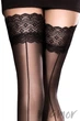 Чулки со швом сзади Fiore Celia 30 den 4 Nero - изображение 2