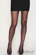 Колготки с узором "сердечки" GIULIA Lovers 20 model 4 2 Nero - изображение 1