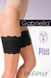 Бандалетки против натирания кружевные Gabriella Thigh Band Lace Size+ 1/2 Черные - изображение 3