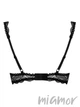 Бюстгальтер открытый Obsessive Miamor bra S/M Черный - изображение 2