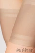 Бандалетки против натирания Gabriella Thigh Band Satin 1/2 Бежевый - изображение 3