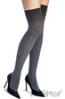Заколенки хлопковые Marilyn Zazu Cotton 899 36-40 Dark melange - изображение 1
