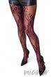 Колготки кружевные InSecret Panna 0128 Lolita 1/2 Bordo - изображение 2