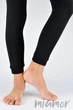 Колготки-Леггинсы детские хлопковые с мехом и шерстью Caimax CT28 Cotton Wool 116-122 Черные - изображение 2