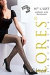 Колготки сітка в горошок LORES S/685 3/4 Nero - зображення 2