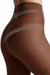 Колготки з коригуючими ажурними трусиками Conte Style 40 4 Mocca - зображення 2