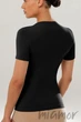 Футболка бесшовная облегающая GIULIA T-Shirt L/XL Черная - изображение 2