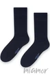 Носки мужские из мериносовой шерсти STEVEN 130 Merino Wool 41-43 Темно-синие - изображение 2