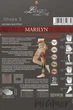 Колготки моделирующие Marilyn EXCLUSIVE SHAPE 5 (30 den) 1/2 Nero - изображение 3