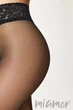 Колготки з силіконовим поясом GIULIA Impresso 20den 3 Nero - зображення 2