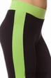 Леггинсы спортивные GIULIA LEGGINGS SPORT XS Черно-зеленые - изображение 3