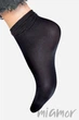 Носочки женские без резинки LORES Loose 40Den One Size Черный - изображение 2