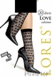 Носочки с принтом Lores Love 20den Calzino One Size Nero - изображение 3