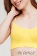 Бесшовный топ на тонких бретелях Giulia Cami top Ulluminating S/M Желтый - изображение 6