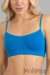 Топ безшовний на тонких бретелях Giulia Cami top Amparo Blue S/M Синій - зображення 2