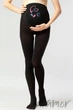 Колготки для вагітних з принтом Giulia Mama Cotton Fashion model 3 2 Nero - зображення 1