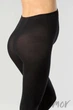 Колготки для вагітних з принтом Giulia Mama Cotton Fashion model 3 2 Nero - зображення 3