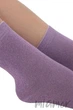 Носки хлопковые с люрексом GIULIA WS3 classic LUREX 36-40 Фиолетовые - изображение 2