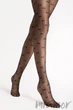 Колготки с принтом бантики Fiore Ribbon 20 4 Чёрный - изображение 2