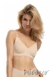 Бюстгальтер-бралет безшовний Julimex Simple T-Shirt Bra S Бежевий - зображення 2