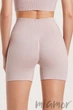 Шорти короткі в рубчик з ефектом пуш-ап GIULIA SHORTS RIB SHAPE BURNISHED LILAC S/M Рожева пудра - зображення 2