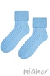 Носки теплые с шерстью Steven 067 Sleeping Socks 38-40 Голубые - изображение 2