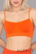 Топ безшовний на тонких бретелях Giulia Cami Top CORAL ROSE S/M Кораловий - зображення 1