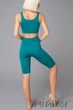 Шорти-велосипедки жіночі GIULIA Tracks 01 HARBOR BLUE L/XL Смарагдові - зображення 2