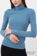Водолазка-гольф GIULIA DOLCEVITA MANICA LUNGA SPRING LAKE S/M Блакитна - зображення 1