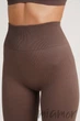 Велосипедки бесшовные в рубчик GIULIA Tracks Rib DEEP TAUPE S/M Тауп - изображение 6