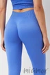 Леггинсы бесшовные в рубчик с пуш-ап эффектом GIULIA Leggings RIB Push Up AMPARO BLUE S/M Синие - изображение 3
