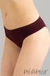 Трусики-бразилиана бесшовные Giulia Slip Brasilliana MARSALA S/M Бордовые - изображение 1