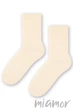 Носки зимние теплые из шерсти STEVEN 093 Wool 35-37 Молочные - изображение 1