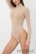 Боди-водолазка Giulia Body Lupetto MANICA LUNGA NATURALE S/M Бежевый - изображение 2