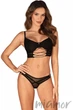 Комплект білизни еротичний Obsessive Roxelia set XS/S Чорний - зображення 1