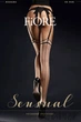 Панчохи під пояс зі стрілкою Fiore MADAME 20 den 4 Poudre/Black - зображення 4