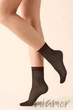 Носочки с принтом в полоску Gabriella Simple One Size Nero - изображение 1
