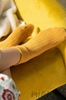 Шкарпетки жіночі теплі з вовни STEVEN 093 Wool 35-37 Жовті - зображення 2