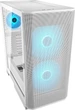 Корпус для ПК Cougar Airface Flo RGB білий ігровий Mid Tower ATX з 3 вентиляторами ARGB 180 і 120 мм - зображення 3