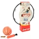 Баскетбольное кольцо Sport Set с набором мяча, насоса, сетки d-25 см черное (MR0170BC) - изображение 1