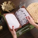 Папка для меню листов А4 Inko Horeca Кожаная с твёрдой обложкой и кожаными уголками ШМ10А4 Коричневый - изображение 9