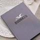 Текстильная папка для меню А5 Inko Horeca с креплением на планку и винты TM02A5 Темно Серый - изображение 2